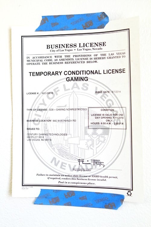 c7娱乐美国拉斯维加斯博彩牌照证书